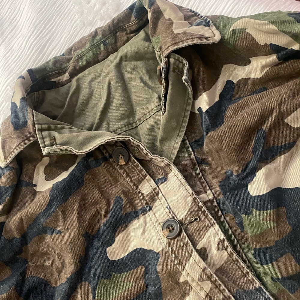 Reversible oversized jacket - Picture 5 of 5